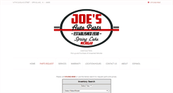 Desktop Screenshot of michigansalvageyard.com